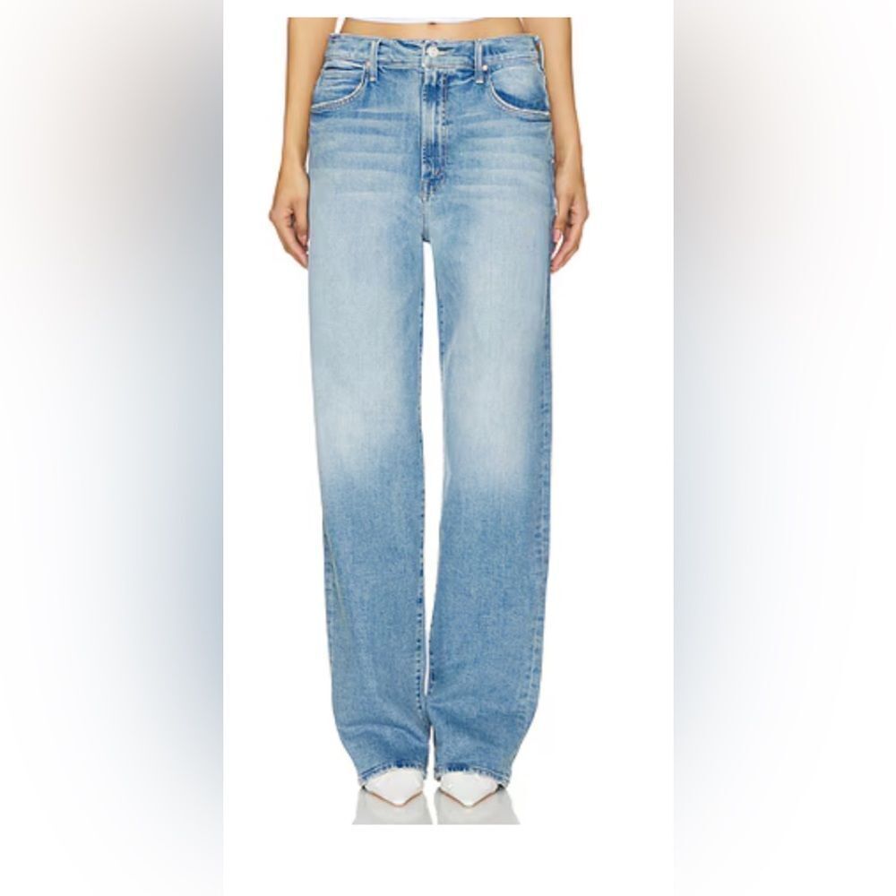 Mother Superior The Spitfire Sneak Wide Leg Baggy slouchy Jeans 33 NWT